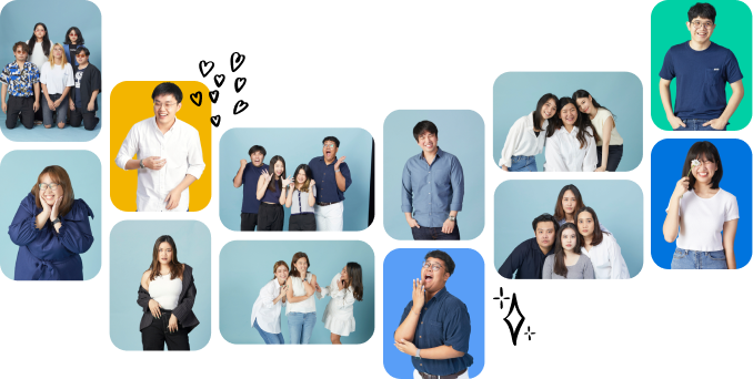 Happy people at fastwork